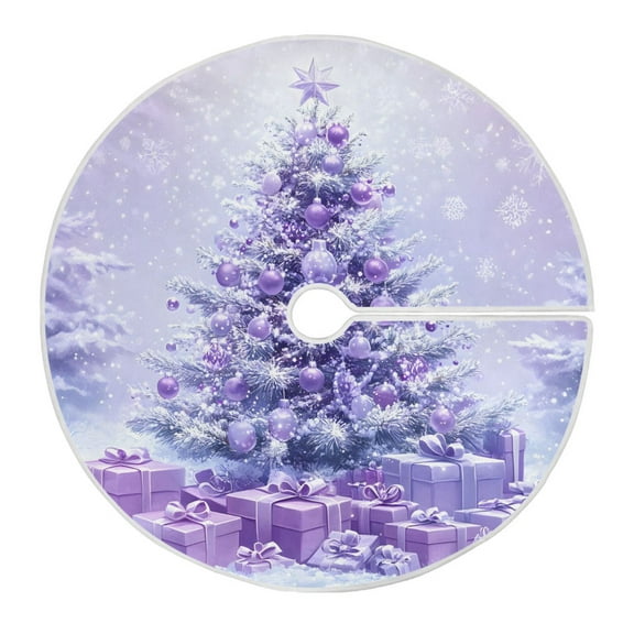 Ryvnso Christmas Tree Skirt A Beautiful Christmas Tree Xmas Tree Skirts Ornament Home Decorations 35.4"