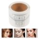 thumbnail image 4 of EeaseMX 1 rollo de regla adhesiva desechable para cejas, medidor auxiliar de cejas, color blanco, 4 of 7