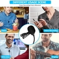 thumbnail image 4 of YOPTOP Lavalier Lapel Microphone with 3.5mm Earphone Jack and USB Adapter,Professional Omnidirectional Mini Clip on MIC,for PC,Smartphone,YouTube,Facebook,TikTok, 4 of 6