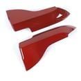thumbnail image 5 of Car Door Handle Armrest Decoration Cover Trim For 2015-2021 Accessories (abs Red), 5 of 5