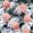 Orange, variant on Deeceymbur 6 Pcs Versatile Flocked Christmas Balls Easy Hang Festive Tree & Event Decor Accents 3.15Inch