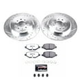 thumbnail image 3 of PowerStop Rear Z36 Truck & Tow Carbon-Fiber Ceramic Brake Pad and Drilled and Slotted Rotor Kit Fits: FORD LINCOLN Select Models K8846-36, 3 of 9