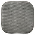 thumbnail image 4 of Achim Brook Memory Foam Chair Seat Cushion, 16"x16", 2-Pack, Grey, 4 of 9