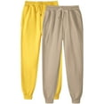 thumbnail image 1 of Yuyuzo 2pc Plus Size Sweatpants for Women Elastic Drawstring High Waisted Cinch Bottom Joggers Trackpants with Pockets, 1 of 2