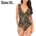 thumbnail image 2 of Spring and summer flying edge slim women's swimsuit one-piece conservative women's bikini, 2 of 5