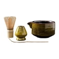 thumbnail image 2 of Juego de Matcha Macarena Chasen cuchara Tradicional Chashaku cuchara de té amarillo, 2 of 8