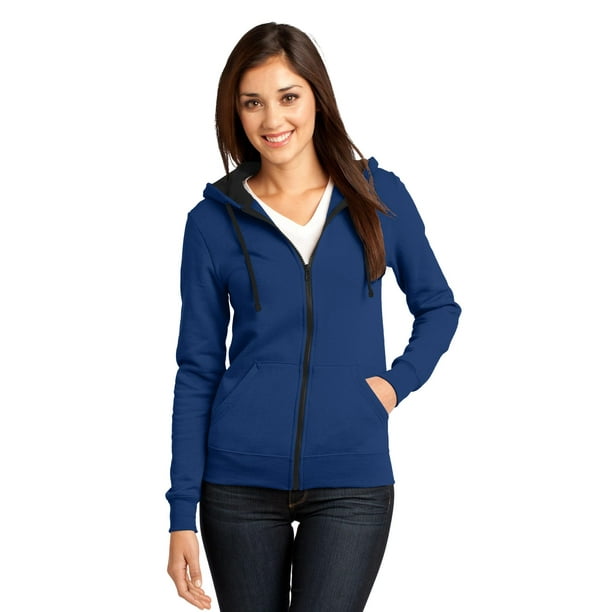 District® - Sudadera con capucha y cremallera completa The Concert Fleece™ para jóvenes. DT801 Real Profundo 3XL Distrito DT801
