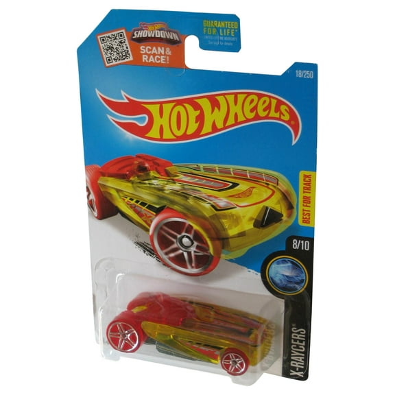 Hot Wheels X-Raycers 8/10 (2015) Yellow Pharodox Toy Car 18/250
