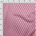 thumbnail image 2 of oneOone Cotton Cambric White Fabric Argyle Check Sewing Fabric By The Yard Printed Diy Clothing Sewing Supplies 56 Inches Wide, 2 of 4