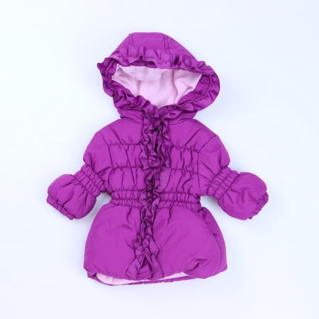 

Pre-owned Pink Platinum Girls Purple Jacket size: 3-6 Months