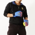 thumbnail image 1 of Guantes de boxeo de Cuero PU Baoblaze Guantes de boxeo Juventud Kickboxing Azul, 1 of 8