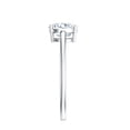 thumbnail image 3 of Rosec Jewels Certified Moissanite Cushion Cut Engagement Ring - 8 mm - 3 Ct Moissanite Ring - D-VS1 Quality Certified, 925 Sterling Silver, US 4.00, 3 of 8