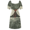 thumbnail image 5 of Volcano Woodcut Sleeveless Dress evening dress ladies elegant evening dresses for women 2024, 5 of 6