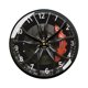 thumbnail image 3 of Reloj de pared con motivo de rueda - Decoración de pared tranquila para colgar - Decorativo, C, 3 of 9