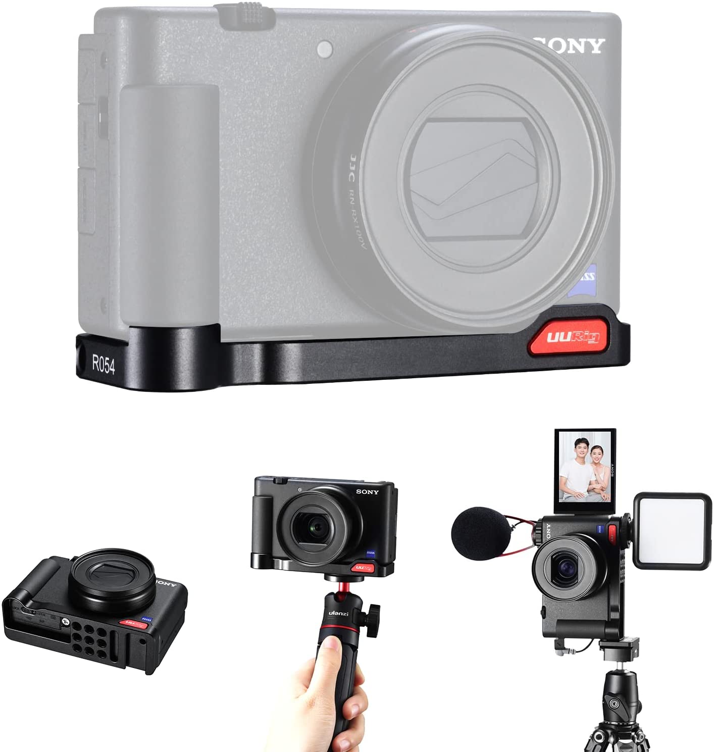 ZV1 Camera Base Mount Bracket for Sony ZV1 Compact Camera, with Cold