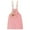 Pink-2409, variant on KIDSCOOL SPACE Girls Denim Overalls Dress,Cute Bear Simple Design Summer Colored Jumpsuit Dress,Orange,11-12 Years