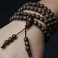 thumbnail image 2 of 108 Beads 6mm Wood Bracelet Meditation Prayer Beads Handmade Rosary Jewelry Collectible Accessory, 2 of 5