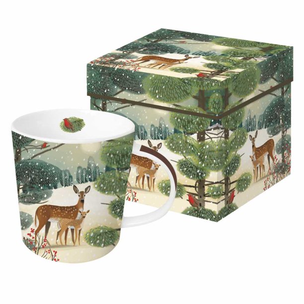 Paperproducts Design 13.5 oz. Mug Holiday Meadow