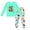 Mint Green, variant on Toddler Boy Casual Clothing Set Children's Dinosaur Printed Crew Neck Long Sleeve Top Long Pants Home Clothes Sets Size 2T ,Beige