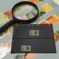 thumbnail image 4 of LOVEVER 10 Pcs Stamp Collecting Pages Double Sided Two Vertical Rows Protect Loose Leaf Stamps Organizing and Protecting, 4 of 8