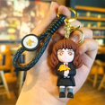 thumbnail image 4 of Cartoon Harri Potter Kawaii Magician PVC Key Chain Bag Pendant Doll Model Ron Weasley Pendant Car Keyring for Kid Birthday Gift, 4 of 7