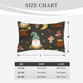 thumbnail image 6 of Naloa Gnome Insect Frog Pillowcase, Throw Pillowcase, Wrinkle-Free, Stain-Resistant with Hidden Zipper for Bedroom Sofa - 16"x24", 6 of 9