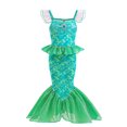 thumbnail image 1 of Girls Princess Mermaid Costume Cosplay Party Dress, 1 of 6