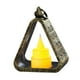 thumbnail image 3 of Lámpara de mesa LED triangular creativa para mesita de noche, iluminación ambiental y decoración de habitaciones. bronce, 3 of 9