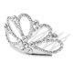 thumbnail image 3 of Tiara BLESIY Mini Casco para Chicas Perla Nupcial Elegante Plata, 3 of 8