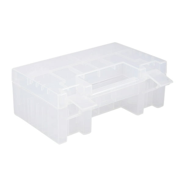 Battery Storage Case Protective Holder Container Transparent for AAA/AA Battery