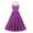 Purple, variant on HomeGardon Sleeveless Dress for Women Women 50s 60s Vintage Sleeveless Polka Dot Cocktail Swing Dress Retro Audrey Hepburn Patchwork Midi Evening Dress