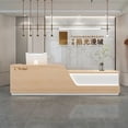 thumbnail image 1 of Computer Restaurant Reception Desks Bar Club Church Checkout Reception Desks Standing Mostrador Recepcion Salon Furnitures My Lux Decor Round, 1 of 7
