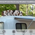thumbnail image 3 of Housse de Climatiseur Imprimé Vache Compatible avec Remorque de Voyage Extérieure Protection AC pour Toit de Voyage Facile à Installer, 3 of 7