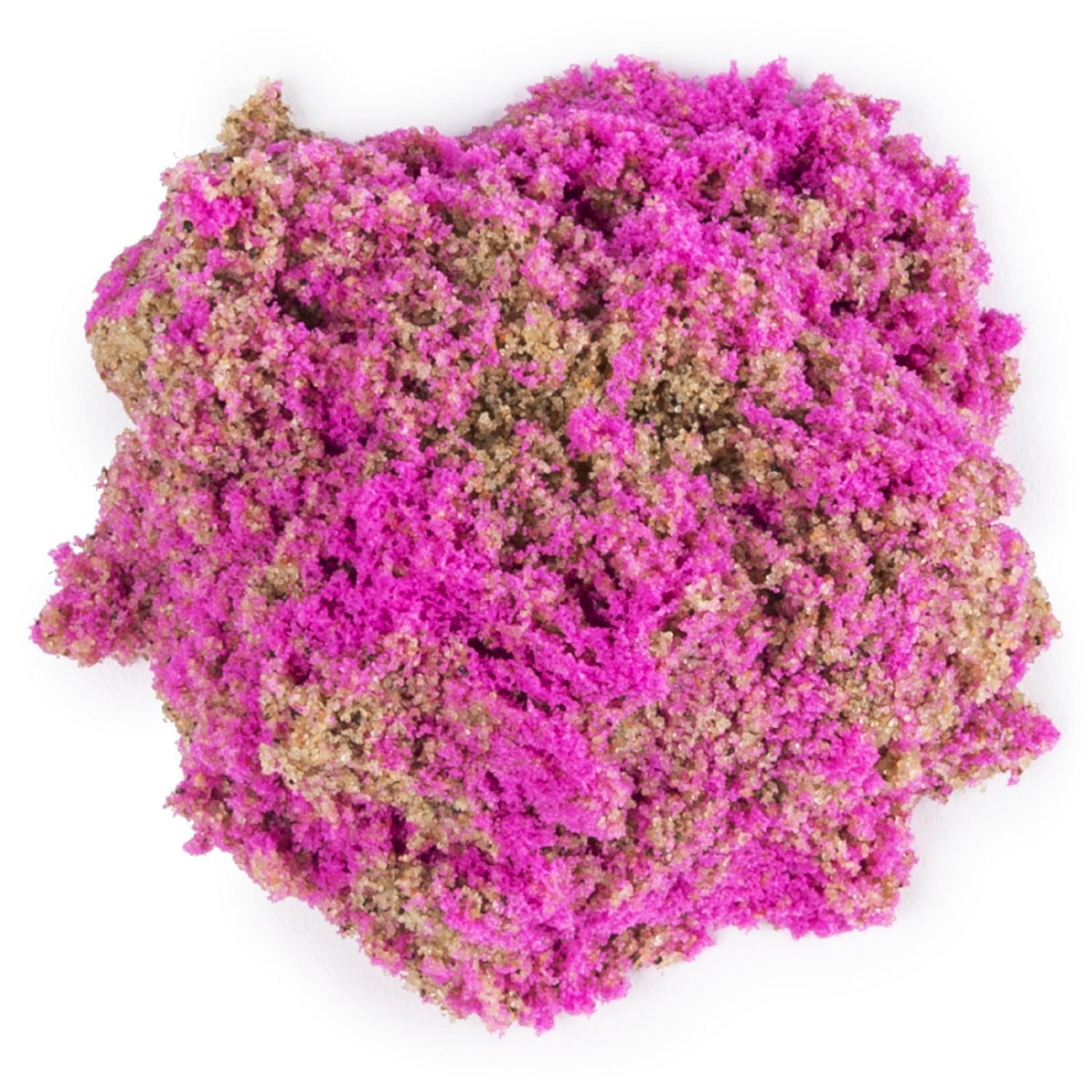 Kinetic Sand, Seashell Container with 4.5oz Neon Pink and Kinetic Beach Sand, for Kids Aged 3 and Up