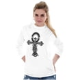 thumbnail image 4 of Ankh Egyptian Cross Symbolic Spiritual Long Sleeve TShirt Men Women Brisco Brands S, 4 of 6