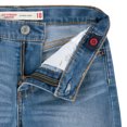 thumbnail image 5 of Levi Strauss Signature Girls 5-Pocket Denim Bermuda Shorts, Sizes 5-18, 5 of 5