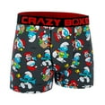 thumbnail image 3 of CRAZYBOXER Men's Underwear The Smurfs Resistant Breathable Boxer Brief Perfect fit, 3 of 4