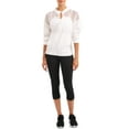 thumbnail image 2 of AVIA Women's Activewear Performance 19" Capri's with Side Pockets, 2 of 4