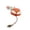 A, variant on Fun Cartoon Animal Feather Cat Toy for Kittens Adult Cats Interactive Teething Toy Dental Health Boredom Relief C