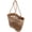 Light Brown, variant on Light Brown Woven Beach Tote Bag Large Hollow Summer Handbag for Storage Outdoor Use
