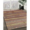 thumbnail image 3 of Ahgly Company Machine Washable Indoor Rectangle Contemporary Fire Brick Red Area Rugs, 2' x 5', 3 of 7