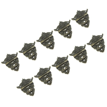 PBPBOX 10Pack Zinc Alloy Jewelry Box Lock Catch for Suitcase Home Decoration