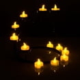thumbnail image 7 of AGPtek Lot 24 Battery LED Amber yellow Tea Light Candle with Timer, 7 of 7