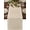 Beige, variant on Christmas Snowflake Table Runner, Xmas Snowflake Rustic Farmhouse Washable Cotton Linen Table Runners 36 Inches Long, Dresser Scarf Runner for Nightstand/End Tables/Round Tables 13''x36''