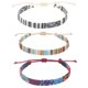 thumbnail image 1 of Pulsera de tobillo de 3 piezas, pulsera de tobillo ajustable, tobillera de playa unisex, accesorios coloridos para festivales de tobillo, 1 of 5