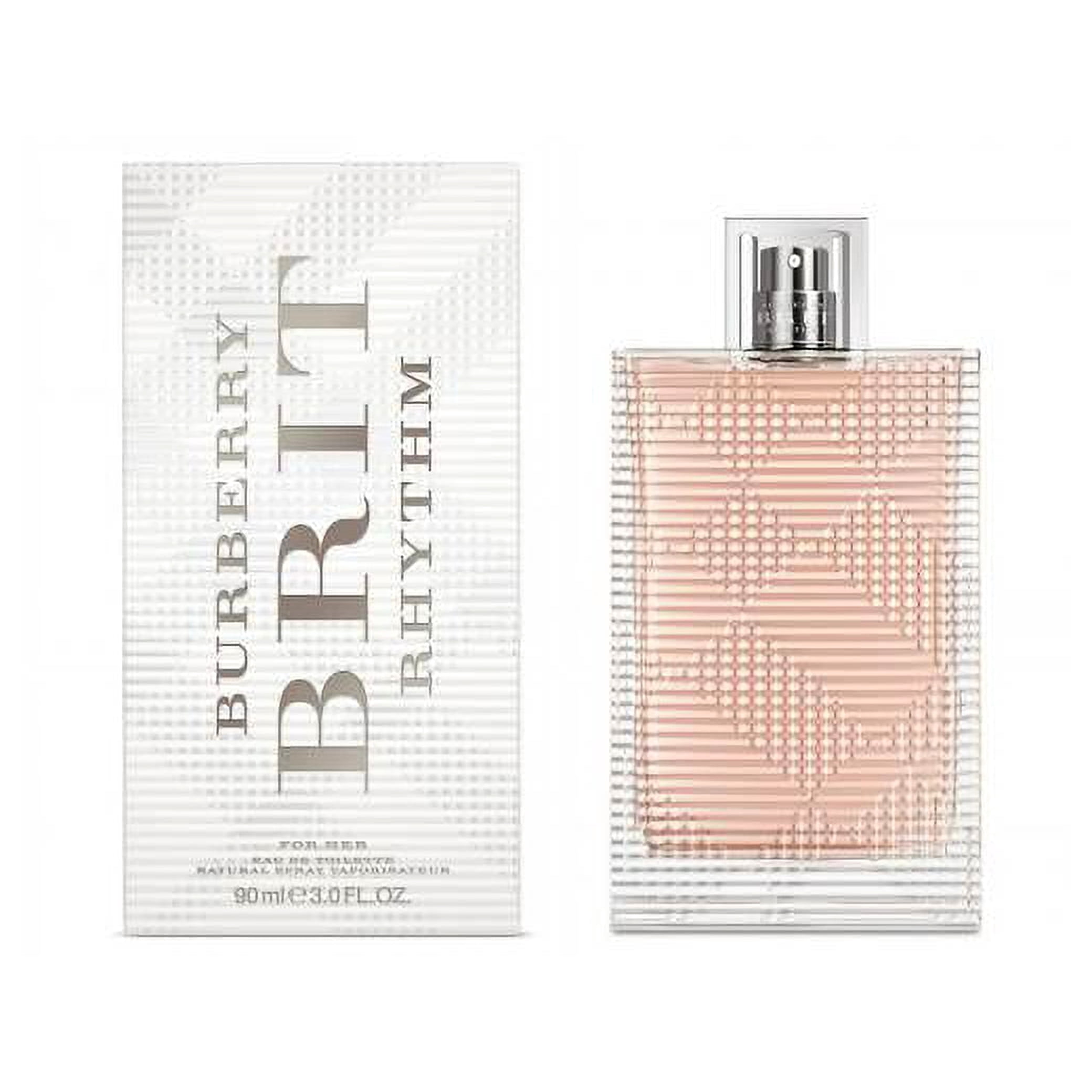 Burberry Brit Rhythm Eau de Toilette Perfume for Women, 3 Oz Full Size