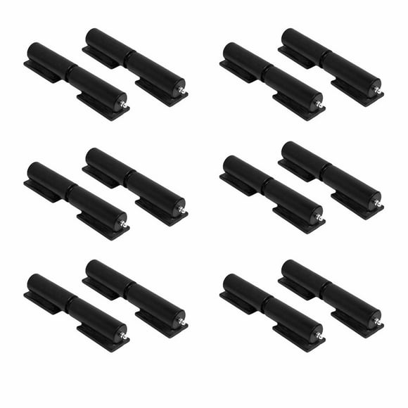 Charnière de Grille de Baril 7 Pouces Plaque de Soudure en Zerk Graisse Robuste (Lot de 6 Paires)