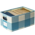 thumbnail image 2 of Cheers US Foldable Cube Storage Bins These Decorative Fabric Storage Cubes are Collapsible and Great Organizer for Shelf, Closet or Underbed, 2 of 6