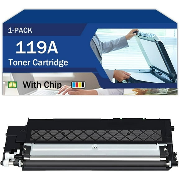 119A Toner Cartridge Black High-Yield Compatible for HP MFP 150a 150nw 178nw 179fnw Printers