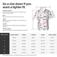 thumbnail image 6 of Lsque Cute Magic Bunny pattern Hawaiian Shirt for Men, Unisex Summer Beach Casual Short Sleeve Button Down Shirts-X-Large, 6 of 9